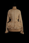 Mutedance 25 Autumn/Winter Round Neck Top Skirt Plant Dye Highly Handmade MD-MD25FW65-nude
